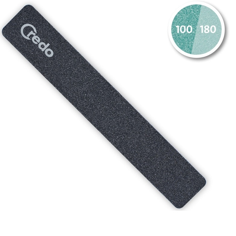 Профессиональная пилка для наращивания ногтей Credo CRE27210, 180 мм, 100/180