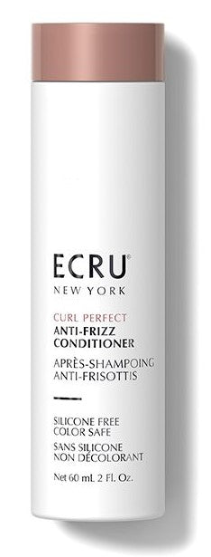 Hair moisturizing conditioner Ecru NY Curl Perfect Anti - Frizz Conditioner ENYCPAC2 for curly hair, 60 ml