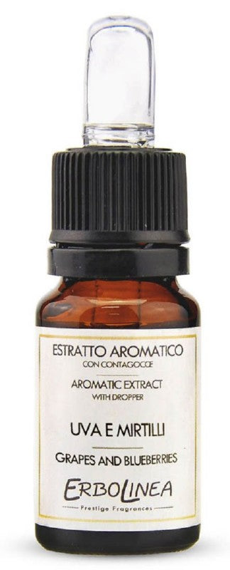 Home perfume extract Erbolinea Uva E Mirtilli ERBO70006, 10 ml