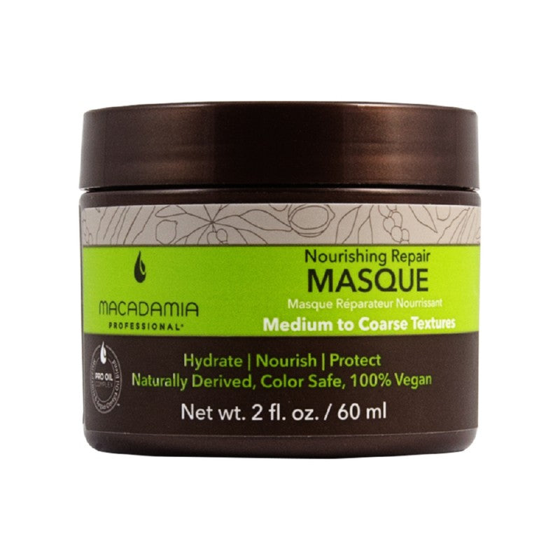 Питательная, увлажняющая маска для сухих волос Macadamia Nourishing Repair Masque MAM300202, 60 мл