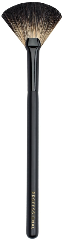 Vėduoklės formos šepetėlis OSOM Professional Fan Brush PF0082TY-30A, odai švytėjimo suteikiančioms priemonėms, skaistalams ir bronzantui