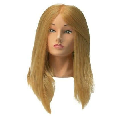 Mannequin head Sibel Jessica Pro-H synthetic protein fiber hair, length from 35-45 cm