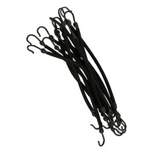 Rubber bands with hooks Sibel, black, 1 pc