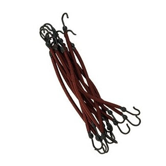 Rubber bands with hooks Sibel, brown, 1 pc