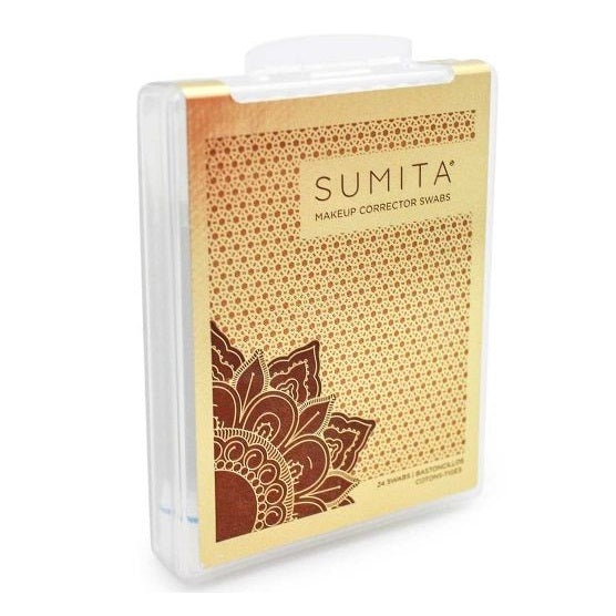 Soaked cotton swabs for cleaning excess Sumita Make-Up Corrector Swabs, 24 pcs.