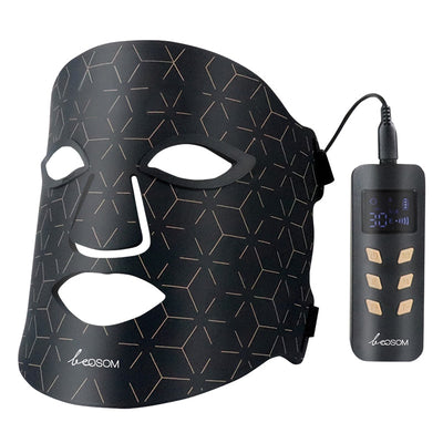 LED light therapy mask for the face Be OSOM Led Facial Mask Black BEOSOMSGMSKFN