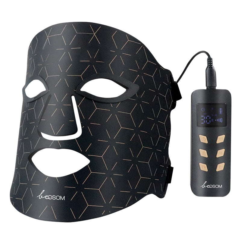 Светодиодная светотерапевтическая маска для лица Be OSOM Led Facial Mask Black BEOSOMSGMSKFN