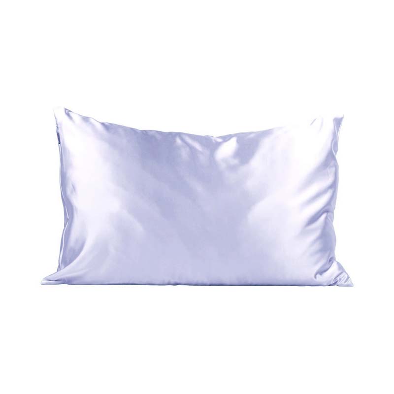 Satino miego rinkinys: pagalvės užvalkalas, akių kaukė - miego akiniai, gumytės plaukams Be Osom Silky Satin Violet OSOM08H1, premium satino