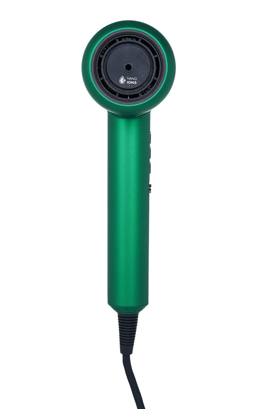 Фен OSOM Professional Green OSOMF6GR, 1800 Вт, с ионами воды, зеленый