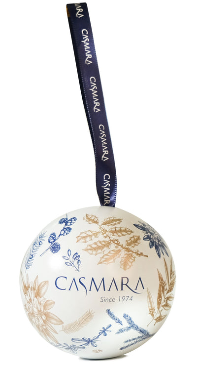 Veido priežiūros priemonių rinkinys Casmara Beauty Christmas Ball CASAL904 - limited edition, rinkinį sudaro: rūgštinis veido odos šveitiklis, serumas veidui - mini talpos