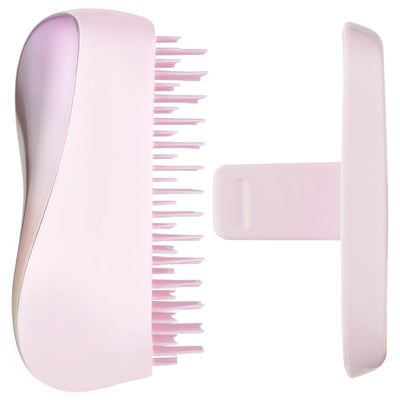 Hair brush Tangle Teezer Compact Pearlescent Matte Chrome, CSMOC010220