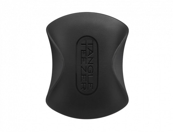 Galvos odos masažinis šepetys Tangle Teezer The Scalp Exfoliator & Massager, Onyx Black TT31050