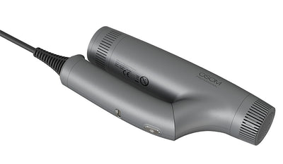 Plaukų džiovintuvas Osom Professional Grey OSOMPD5GY, su jonų technologija, sulankstomas, pilkos spalvos