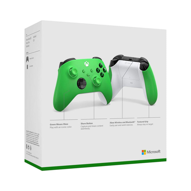 Беспроводной контроллер серии Microsoft XBOX Velocity Green