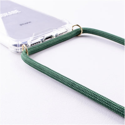 Lookabe Necklace iPhone Xr gold green loo014