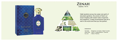 Raydan Zenah EDP Perfume 100 мл + продукт для волос Previa в подарок