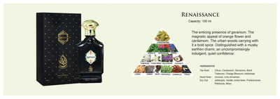 Raydan Renaissance EDP Perfume 100 ml + gift Previa hair product