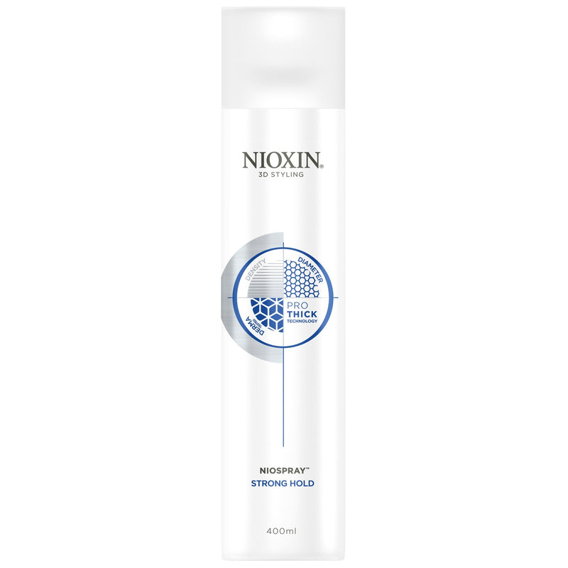 Nioxin 3D Styling Strong Hold Finishing Spray Strong hold hairspray 400ml