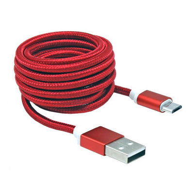 Sbox USB-&gt;Micro USB M/M 1.5m USB-10315R ed