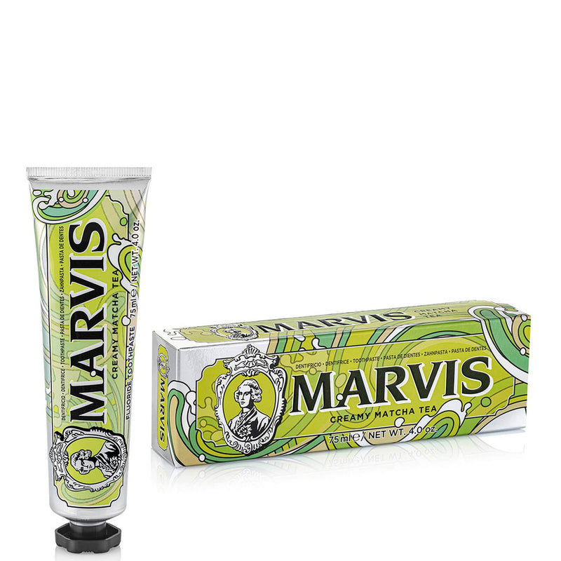 Marvis Creamy Matcha Tea Toothpaste Matcha tea - mint flavored toothpaste