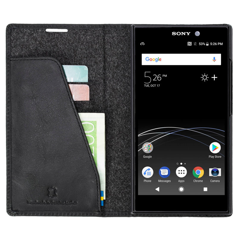 Krusell Sunne 2 Card Foliowallet Sony Xperia L2 vintage black