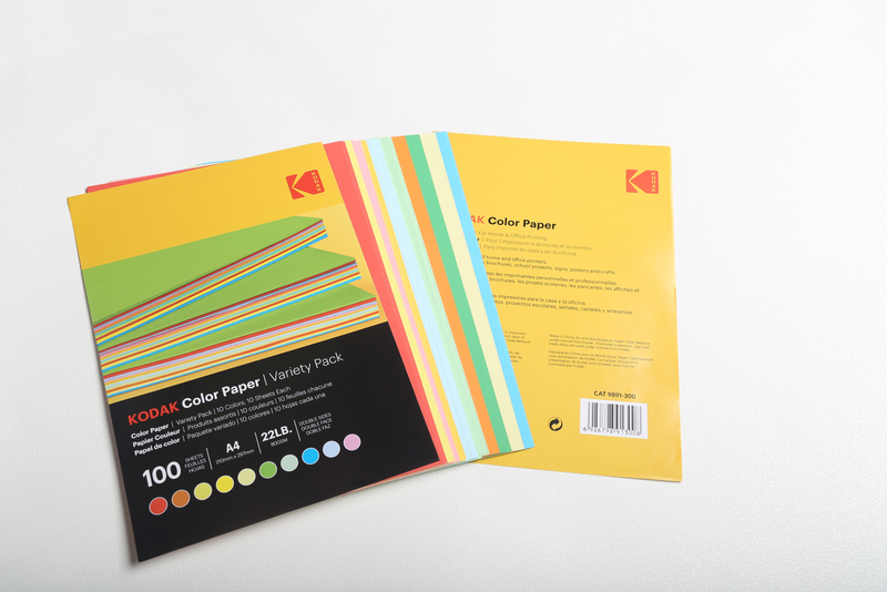 Цветная бумага Kodak для дома и офиса A4x100