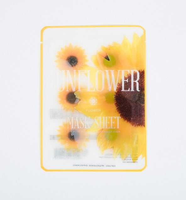 Kocostar Sunflower Flower Mask Sheet Veido kaukė 20ml