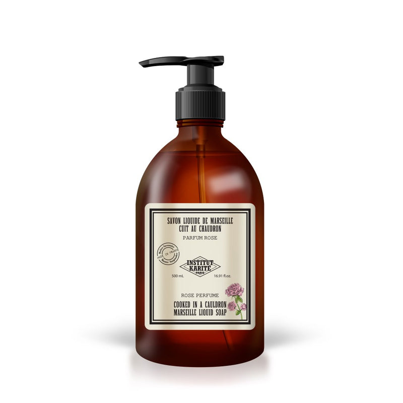 Institut Karite Paris Vintage Collection Marseille Liquid Soap – Rose Liquid soap - rose scent 500 ml