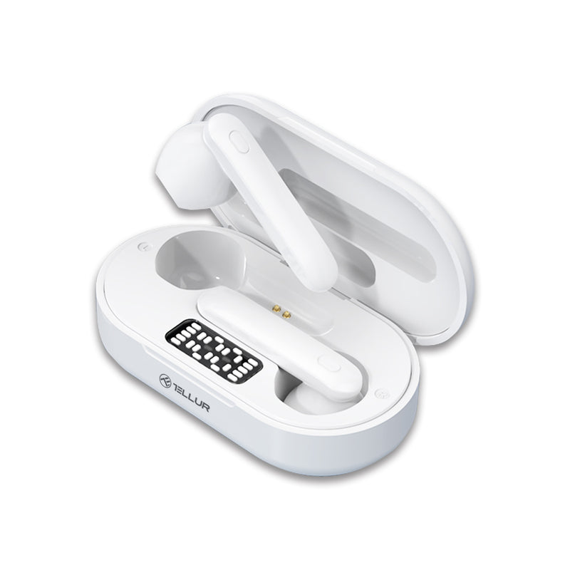 Tellur Flip True Wireless Earphones White