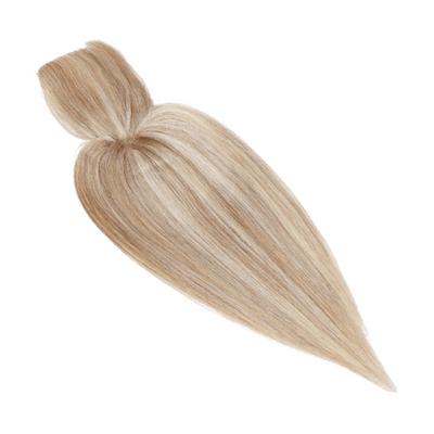 Парик из натуральных волос с челкой 8,5 см x 8,5 см