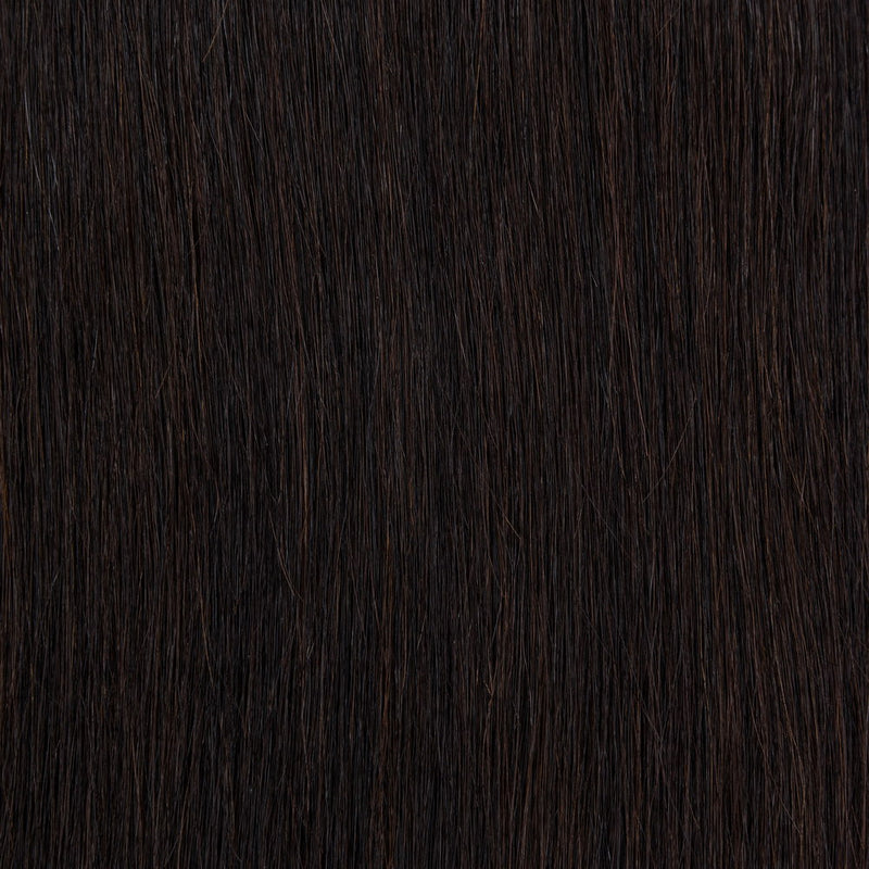 Vienos dalies natūralių plaukų tresai su 1 segtuku (41 cm, 56 cm)