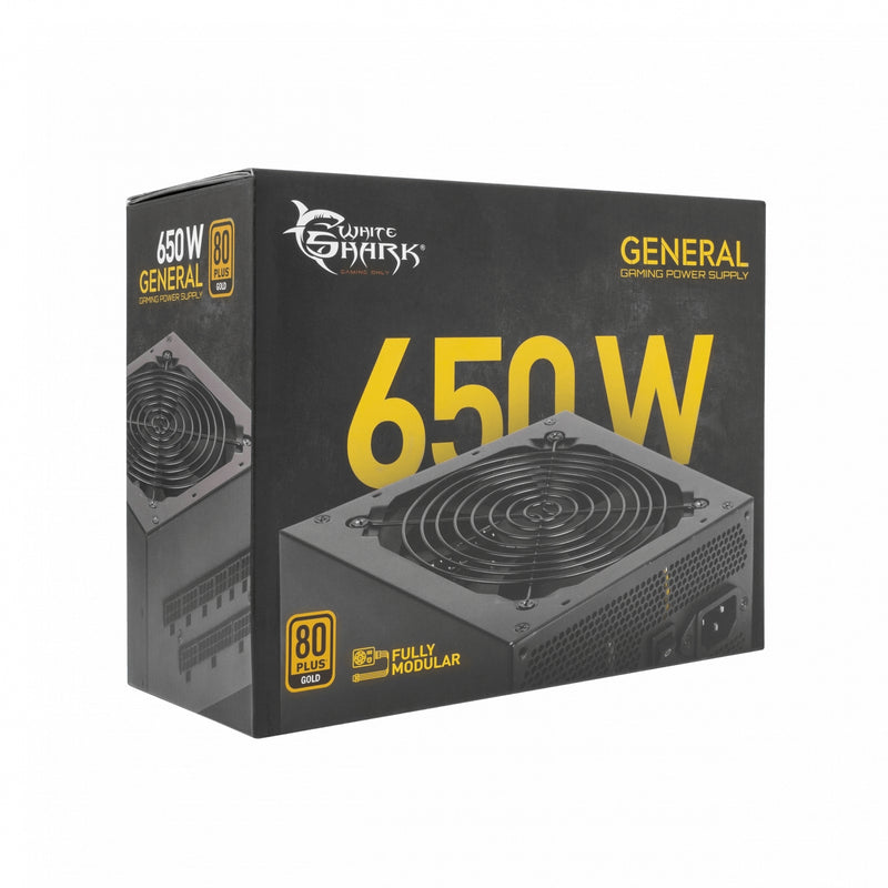 White Shark GPSU-G650M General 650W 80+ GOLD Full Modular