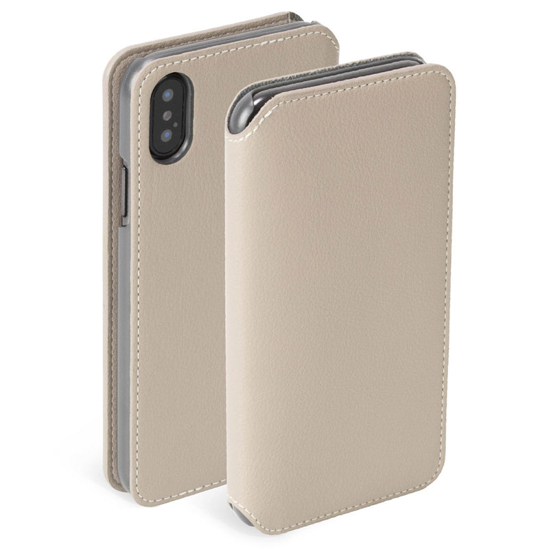 Krusell Pixbo 4 Card SlimWallet Apple iPhone XS Max beige 