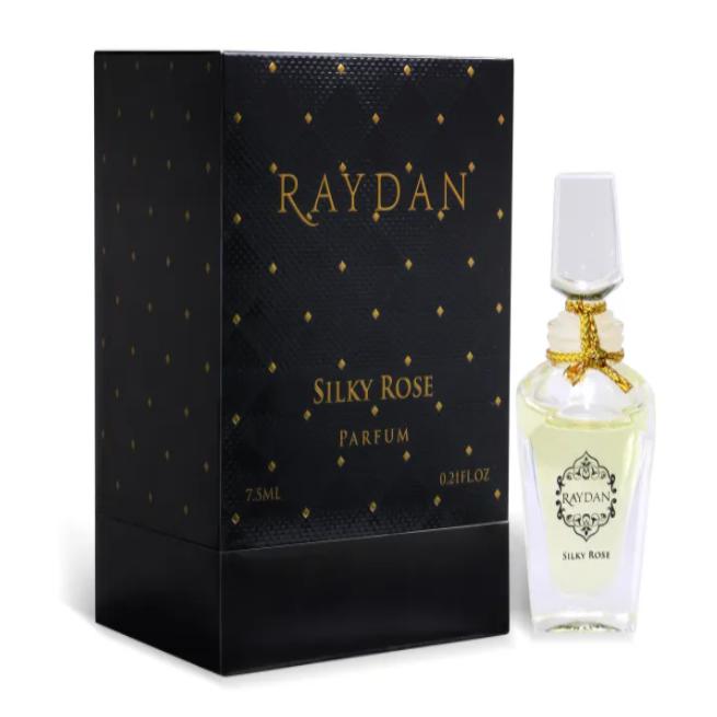 Эфирное масло шелковистой розы Raydan 7,5 мл + средство для волос Previa в подарок