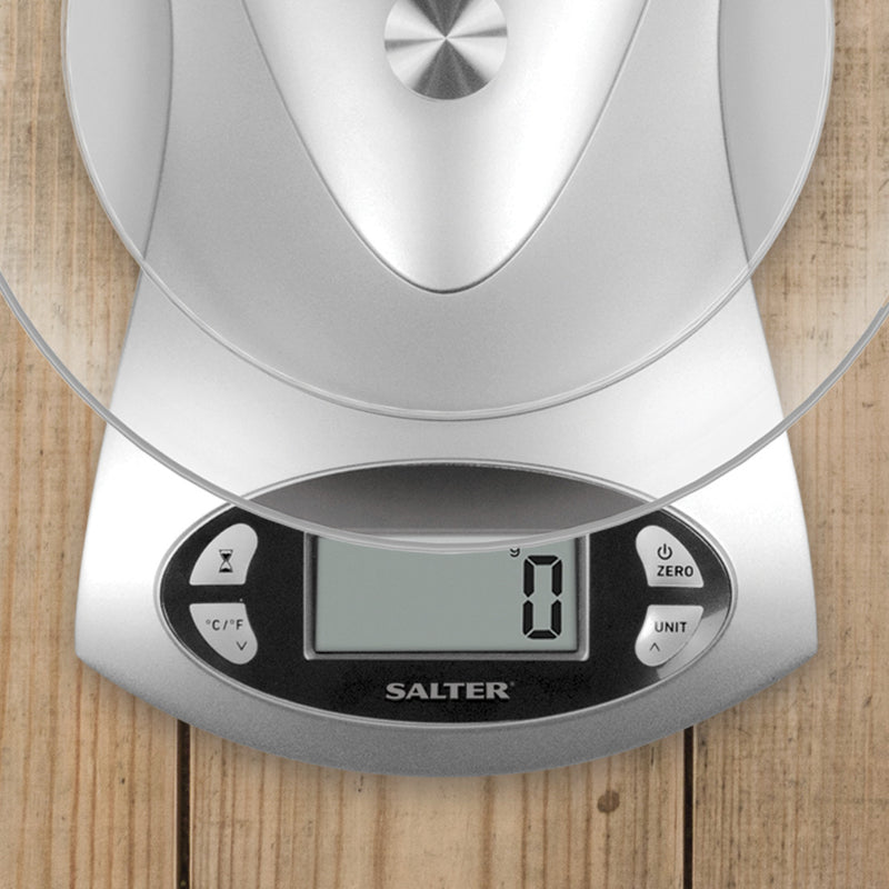 Электронные кухонные весы Salter 1069 SVDR 5 кг - серебристый