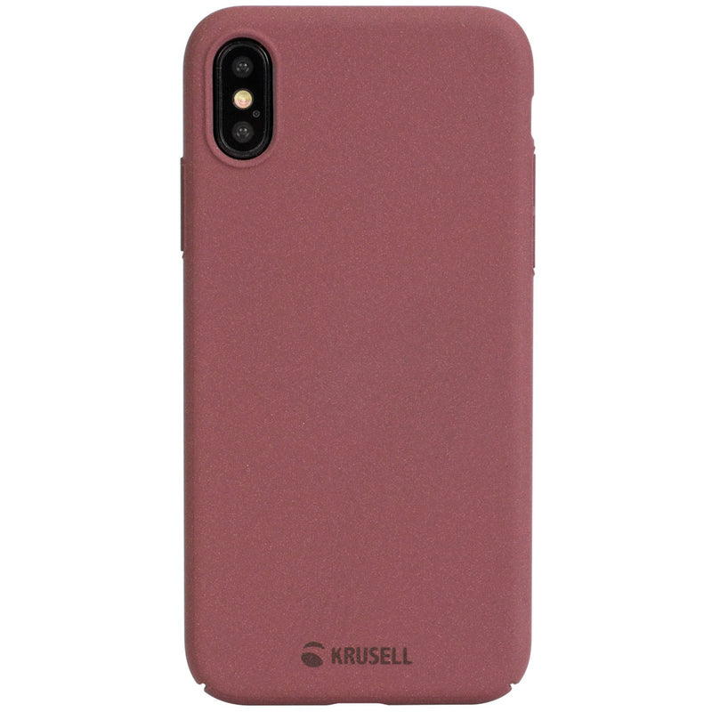 Krusell Sandby Cover Apple iPhone XS Max rust 