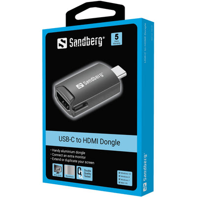 Sandberg 136-34 USB-C to HDMI Dongle