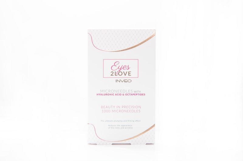 Eye mask with microneedles, hyaluronic acid and octapeptides "Eyes2Love" INVEO