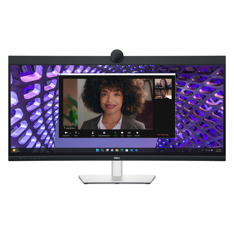 Изогнутый монитор Dell 34 для видеоконференций — P3424WEB, 86,71 см (34,1 дюйма)