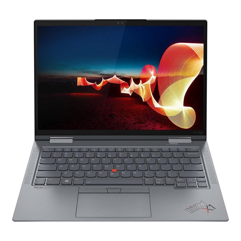 Lenovo ThinkPad X1 YOGA Gen 7 2-IN-1 CONVERTIBLE Core™ i5-1235U 256GB SSD 16GB 14" WUXGA (1920x1200) TOUCHSVCREEN IPS STORM GRAY Backlit Keyboard FP Reader. 3 Year Warranty