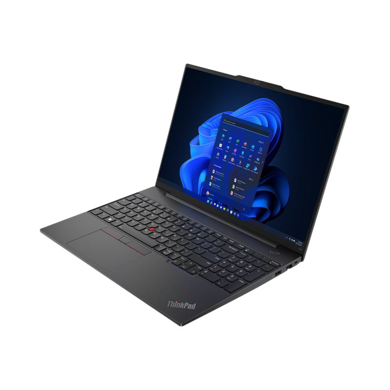 Lenovo ThinkPad E16 Ryzen™ 5 7540U 8GB 256GB SSD 16" (1920x1200) BLACK Backlit Keyboard FP Reader WIN11 Pro 1YW