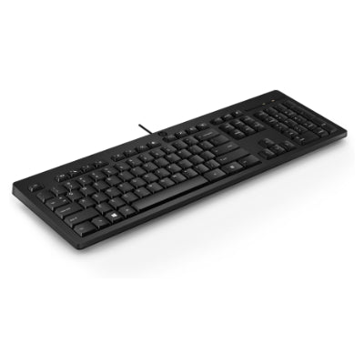 HP 125 USB Wired Keyboard - Black - EST