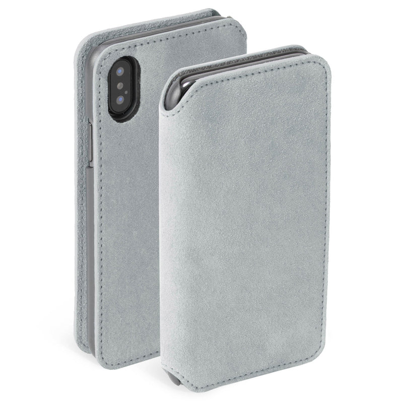 Krusell Broby 4 Card SlimWallet Apple iPhone XS Max light grey 