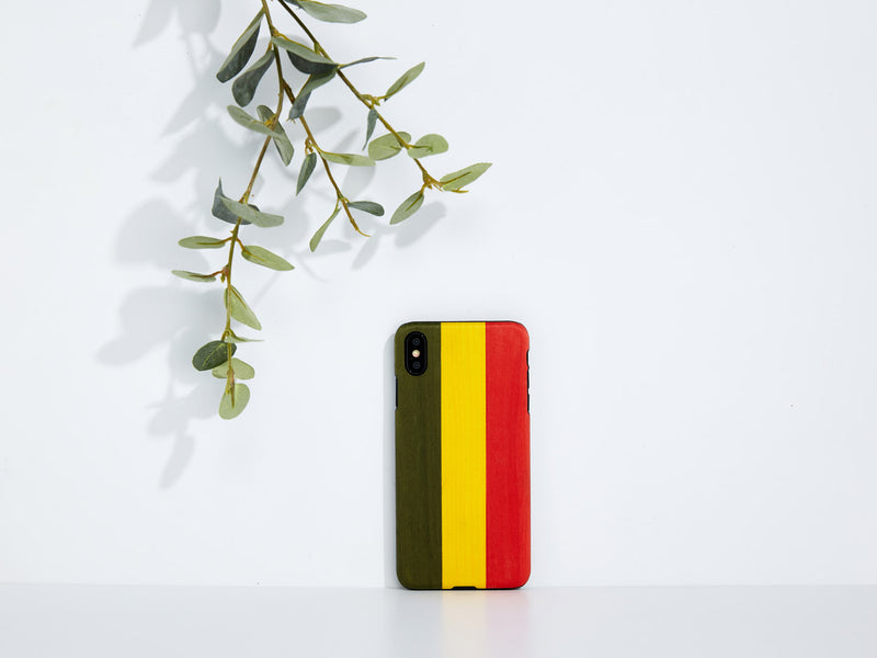 MAN&amp;WOOD SmartPhone case iPhone XS Max reggae black