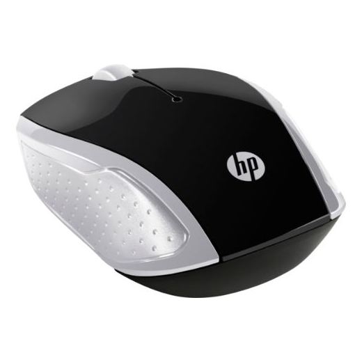 Беспроводная мышь HP 200 — серебристая пика