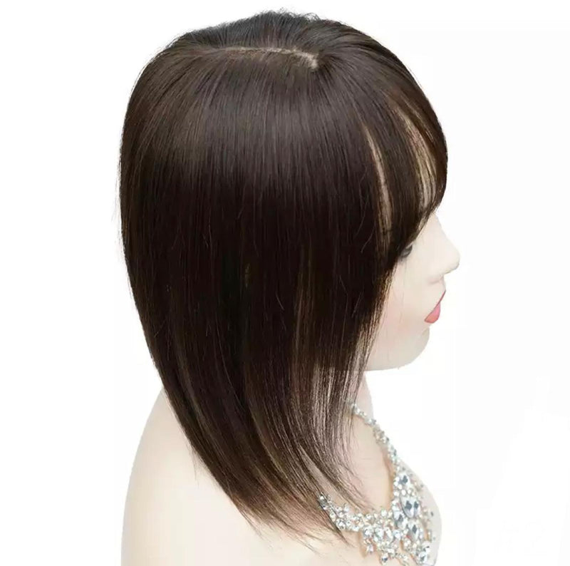 Natural hair toupee 13 cm x 13 cm 