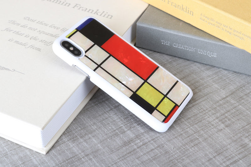 iKins SmartPhone case iPhone XS/S mondrian white