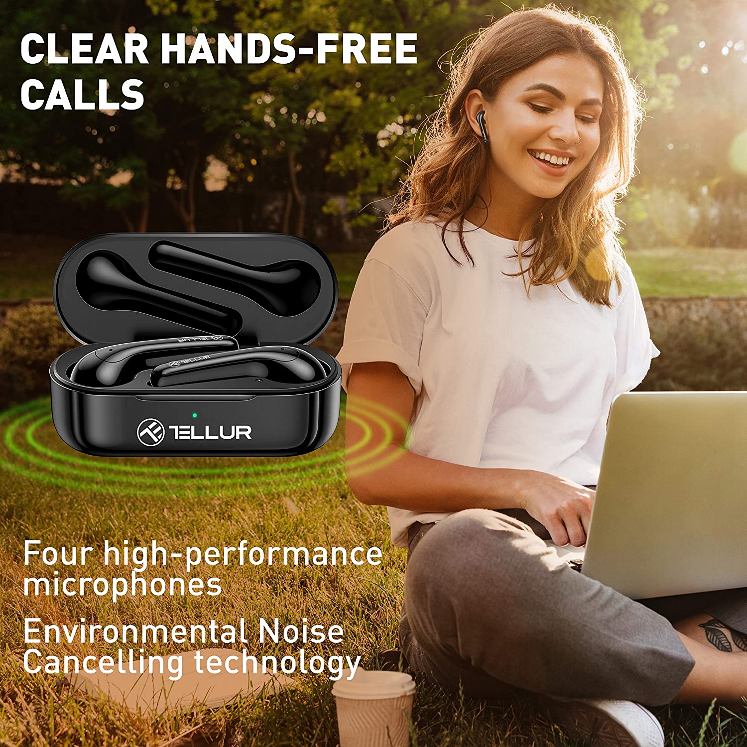 Tellur Ambia True Wireless Earphones Black – Beauty chest