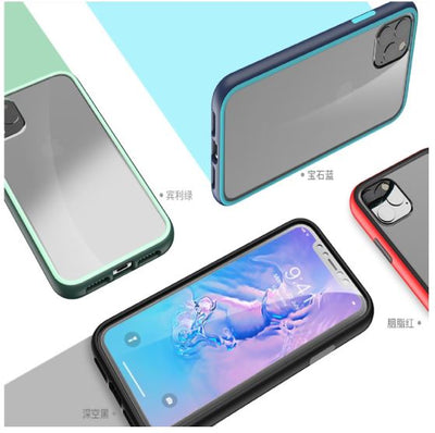 Comma Joy elegant anti-shock case iPhone 11 Pro green