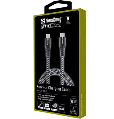 Sandberg 441-38 Survivor USB-C- USB-C Cable 1M
